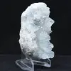Drusa di Celestina naturale - Cristallo da collezione - 2