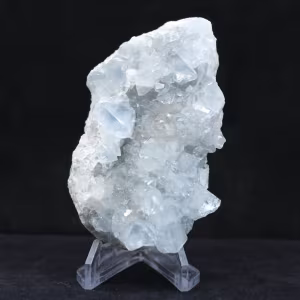 Drusa di Celestina naturale - Cristallo da collezione