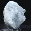 Celestina del Madagascar: Drusa e ammasso di cristalli - 3