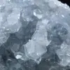 Celestina del Madagascar: Drusa e ammasso di cristalli - 4