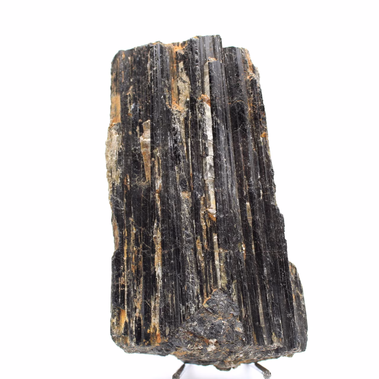 Esemplare di tormalina nera - Pietra grezza da collezione