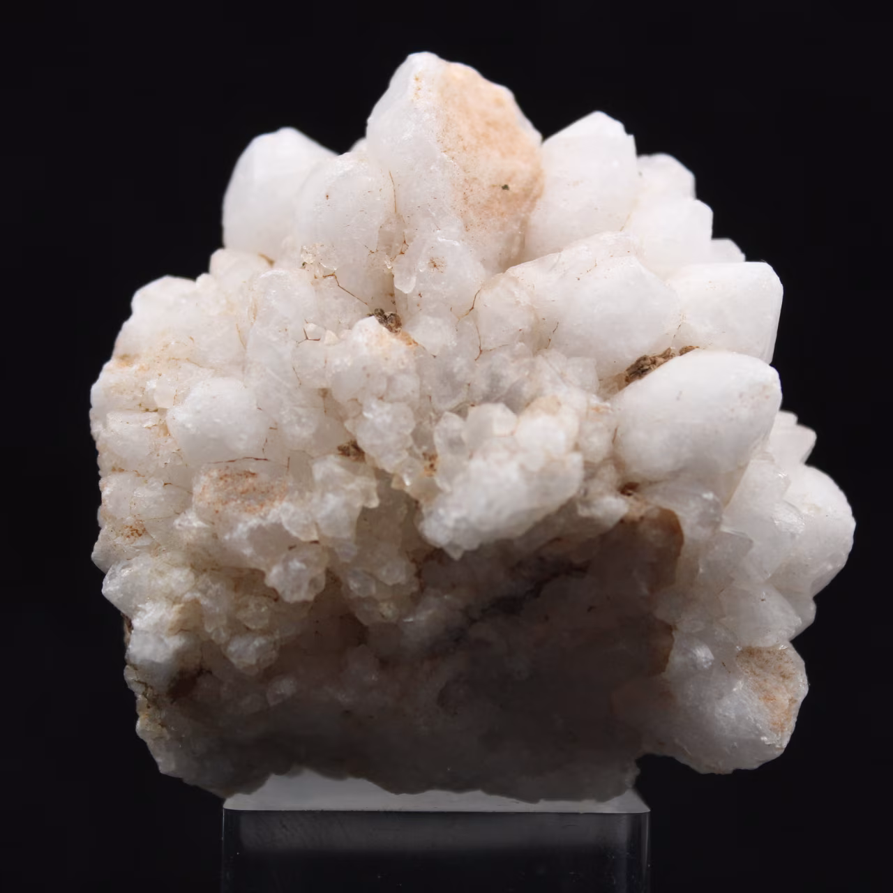 Quarzo marocchino a forma di fiore in aggregato cristallino
