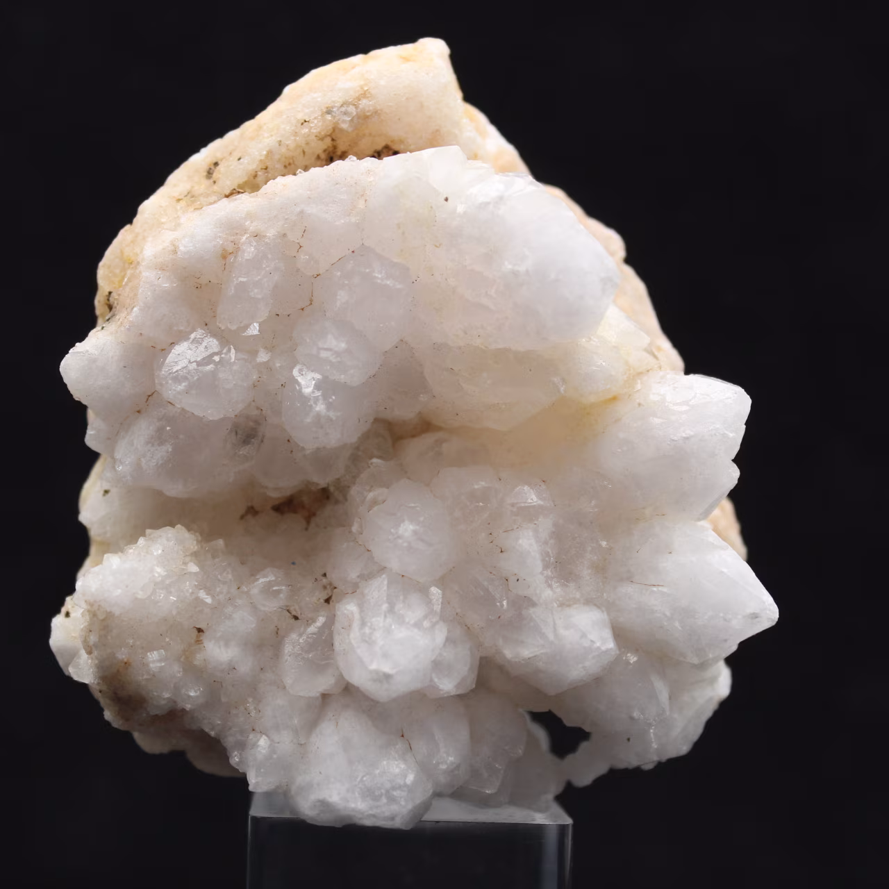 Cristallizzazione di quarzo fiorito originario del Marocco
