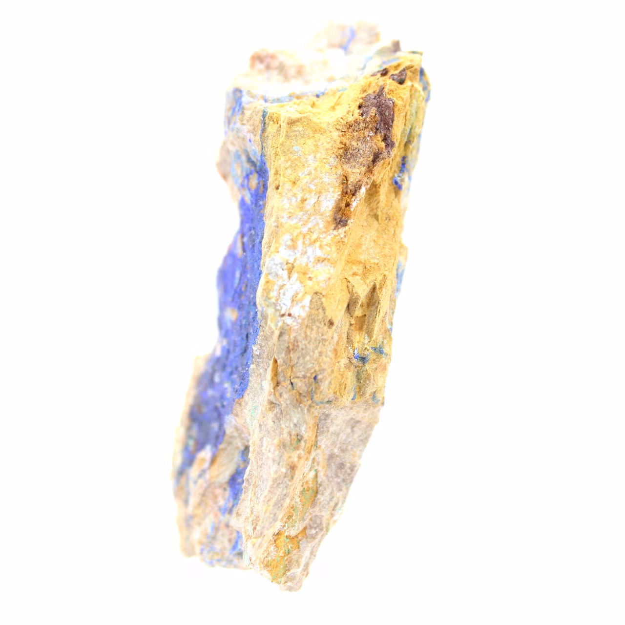 Cristalli misti di malachite e azzurrite