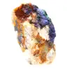 Malachite azzurrite naturale grezza - 1