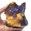 Esemplare di malachite e azzurrite, Marocco - 4