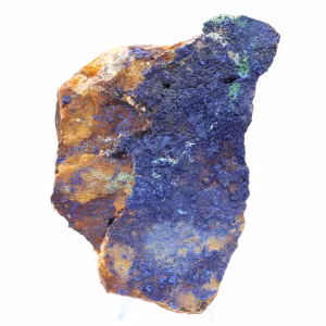 Cristalli di malachite e azzurrite Marocco
