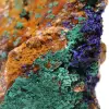 Duo di azzurrite e malachite naturali - 5