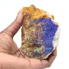 Esemplare di malachite azzurrite bicolore - 4