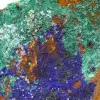 Cristalli di malachite azzurrite Marocco - 4