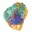 Minerale grezzo Azzurrite Malachite — 12