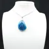 Grande pendente in apatite del Madagascar - Mineralogia da collezione - 0