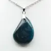 Ciondolo in apatite del Madagascar - Cristallizzazione naturale - 2