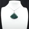 Ciondolo in apatite blu del Madagascar - Lustro vitreo - 2