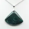 Ciondolo in apatite blu del Madagascar - Lustro vitreo - 1