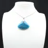 Ciondolo di apatite blu - Esemplare mineralogico del Madagascar - 1