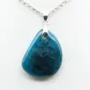 Ciondolo in apatite blu del Madagascar - Crystal Sparkle - 2