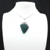 Ciondolo in apatite blu del Madagascar - Esemplare di alta qualità - 1