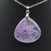 Ciondolo in ametista del Madagascar - Esemplare mineralogico - 2