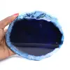 Fette di agata blu brasiliana per decorazione minerale - 0