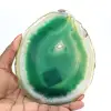 Fetta di agata brasiliana, verde – Oggetto da collezione, 200 g - 3