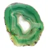 Campione di agata verde affettato – Origine Brasile 240 g - 0