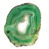 Campione di agata verde affettato – Origine Brasile 240 g - 1