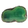 Agata verde a fette – Campione minerale proveniente dal Brasile, 315 g - 1