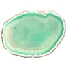 Fetta di agata verde naturale – Esemplare leggero da 170 g - 0