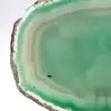 Fetta di agata verde naturale – Esemplare leggero da 170 g - 2