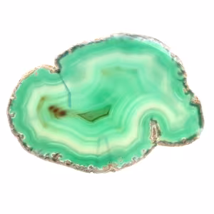 Agata brasiliana sezione verde – collezione da 210 g