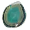 Fetta di agata verde – esemplare brasiliano 270 g - 1