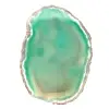 Agata verde brasiliana a fette – Pietra da 215 g - 0
