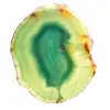 Agata verde tagliata – esemplare da collezione brasiliano 255 g - 0