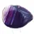 Fetta di agata brasiliana, tinta di viola, da collezione