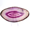 Lastra minerale di agata viola, di origine brasiliana - 1