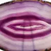 Lastra minerale di agata viola, di origine brasiliana - 2