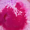 Agata naturale tagliata tinta rosa - 2