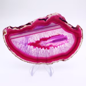 agata lucida decorativa color rosa