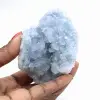 Piccola geode di celestina: minerale da collezione - 1