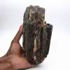 Tormalina nera del Madagascar - Esemplare mineralogico grezzo - 1