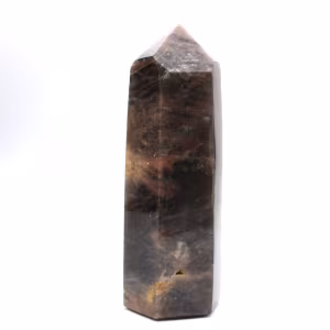 Major Prism in Microclino - Autentica pietra di luna nera