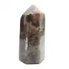 Prisma microclino del Madagascar - Mobile in pietra di luna nera - 3