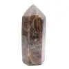 Collezione Microcline Prism - Pietra di luna nera intensa - 1