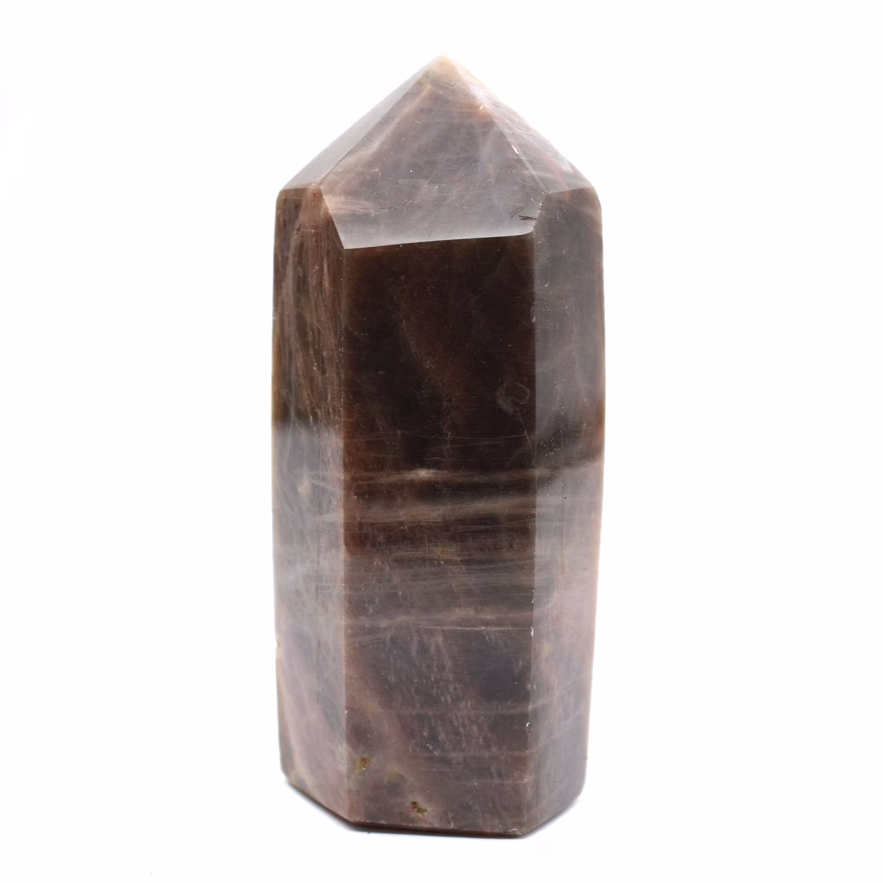 Collezione Microcline Prism - Pietra di luna nera intensa
