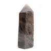 Prisma della collezione Microcline - Minerale di pietra di luna nera - 1