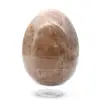 Microclino del Madagascar - Uovo di pietra nera - 2