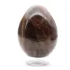 Uovo di pietra di luna nera - Microclino - 0