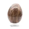 Uovo di Microclino Nero del Madagascar 235 g - 1