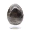 Uovo di pietra di luna nera 145 g - 0